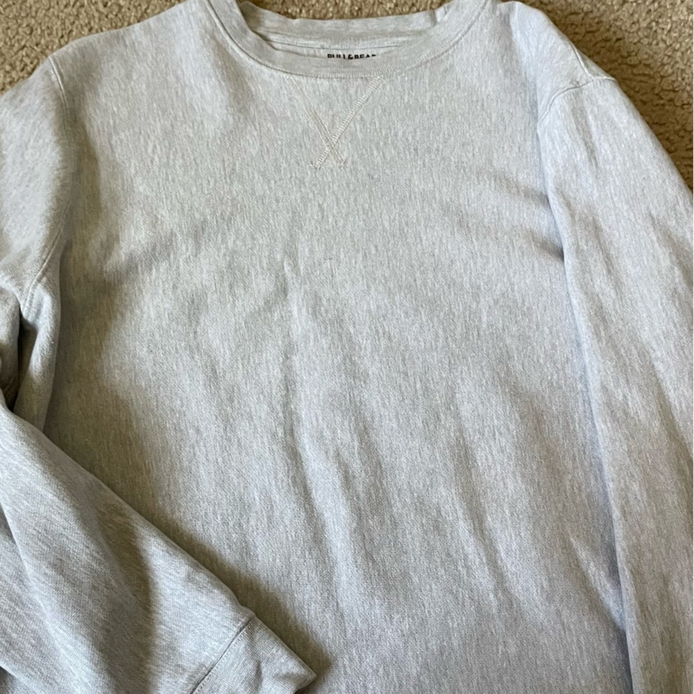 basic Grey Creewneck